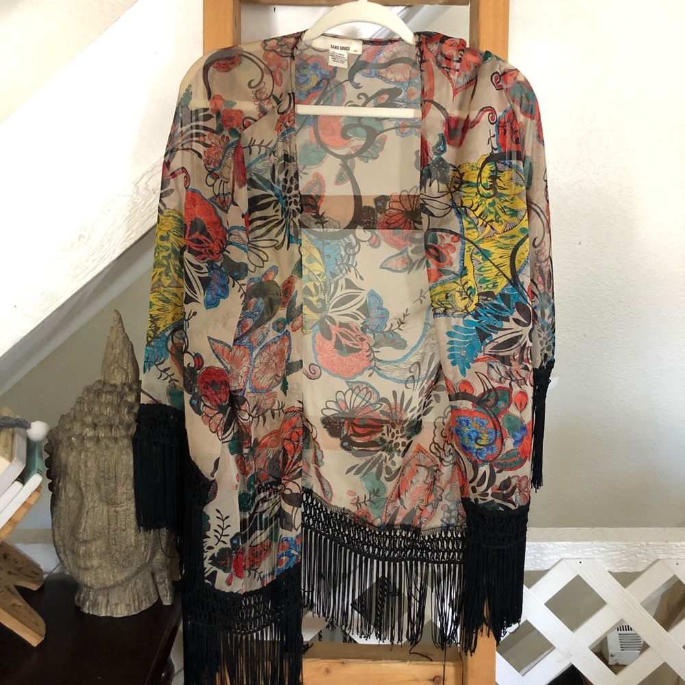 Multicolored Kimono